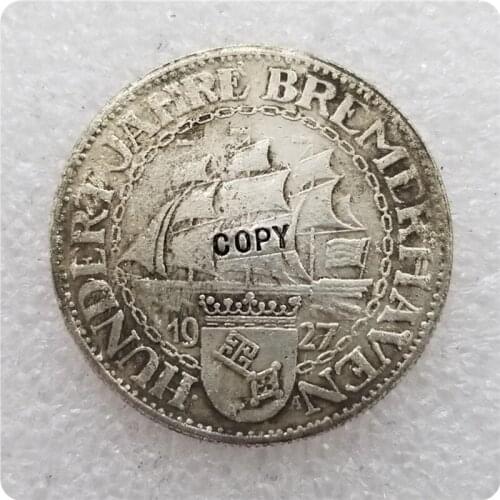 1927-A Berlin Mint Germany 3 Marks Coin COPY commemorative coins-replica coins medal coins collectibles