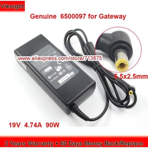 Genuine 6500097 PA-1900-05 19V 4.74A 90W AC Adapter for Gateway MX3000 MD2614u MD7820u 3520GZ 6022GZ Laptop Power Supply