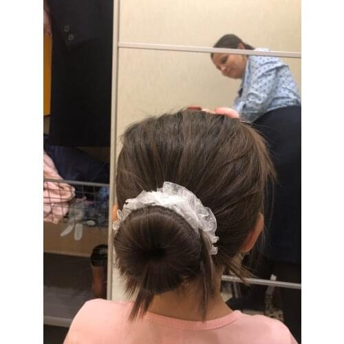 2pcs/lot childrens schoolgirl gift present for girls Scrunchie Accessories Highly light stretching Tie Hair Ring Rope Ponytail