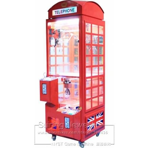 Parent and Kids Play Together Amusement Device Token Coin Operated Arcade Games Doll Toys Cranes Claw Machine For Shopping Malls