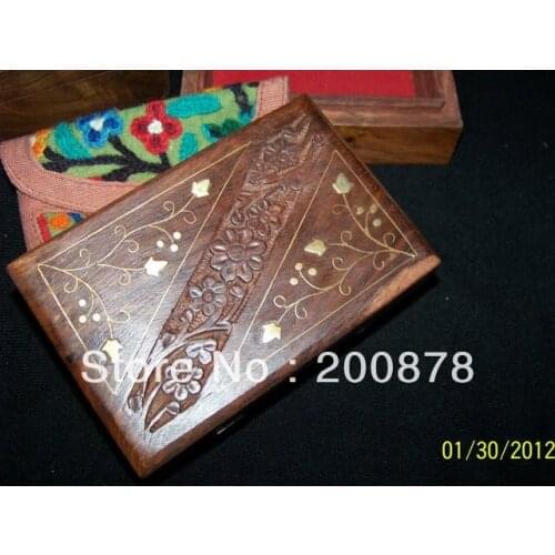TJB976 Indian handmade wooden vintage jewelry box,155*100*60cm,Bodhi wood square case,Resale & Wholesale