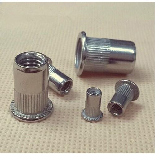 20Pcs M3 M4 M5 M6 M8 304 Stainless Steel Rivnut Small Countersunk Head Riveted Nuts Insert Nutsert Cap Rivet Nut