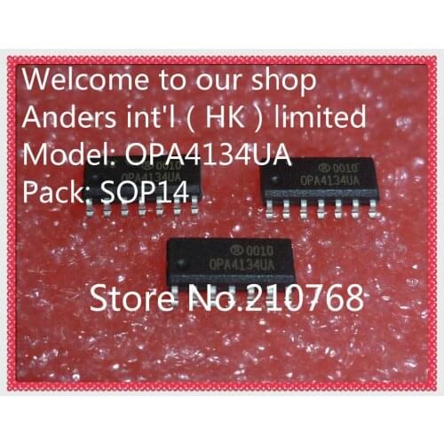 50pcs/lot OPA4134UA/2K5E4 OPA4134UA/2K5 OPA4134UA OPA4134 SOP14