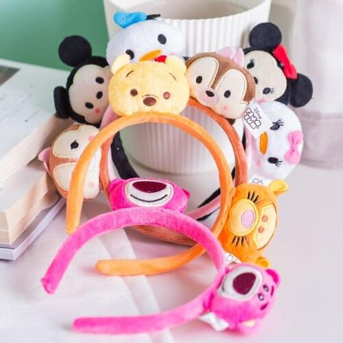 Disney Mickey cute cartoon little flying elephant Donald Duck hairy monster one eyed girl heart amusement park headband band