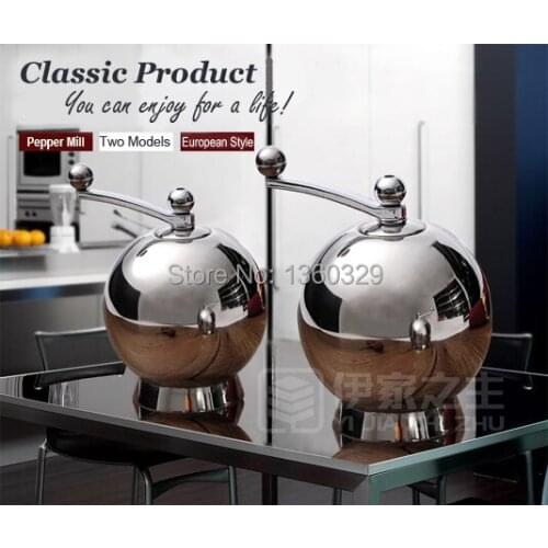 European Classic Cooking Tools Salt Pepper Grinder Spice Shaker Condimentos or Temperos Galheteiro Kitchen Accessories Churrasco