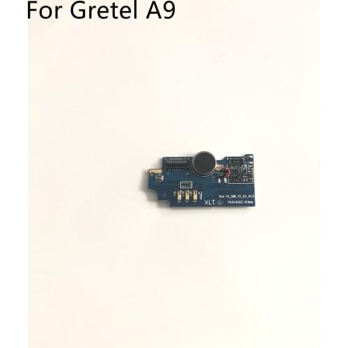 Gretel A9 Used USB Plug Charge Board + Vibration Motor For Gretel A9 MT6737 Quad Core 5.0" 720 x 1280 Free Shipping