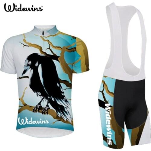 Crow Classic mesh Breathable pro short sleeve cycling jerseys High quality bicycle shirt stripe design bicycle equipment 5452