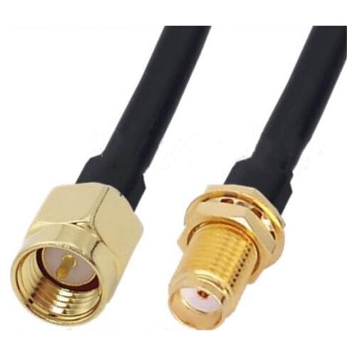 SMA Male To SMA Female jack RF Adapter Pigtail Coaxial RG58 Jumper Cable