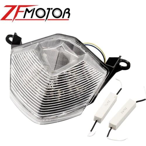 Motorcycle LED Rear Tail Brake Light Turn Signal Lights For Kawasaki Z750 Z1000 2007-2013 ZX10R ZX-10R 2008-2010 ZX-6R 2009-2012