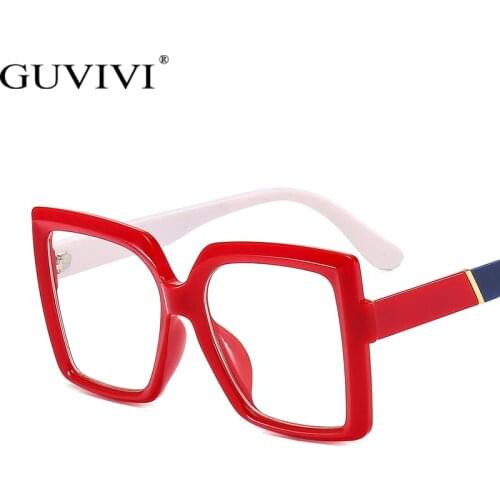 2021 New Fashion Red Square Ladies Sunglasses Classic Brand Design Oversized Men Sun Glasses UV400 Cool Driving Sunglasses