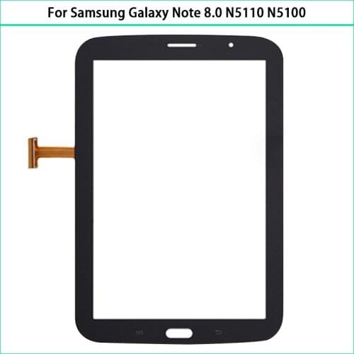 New N5100 Touch Screen For Samsung Galaxy Note 8.0 N5110 GT-N5100 Touch Screen Panel Digitizer Sensor LCD Front Glass Replace