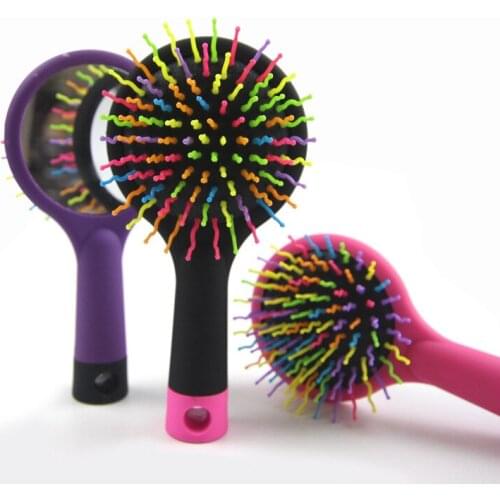 Hair Comb Detangling Hair Brush Detangle Hairbrush Salon Hairdressing Straight Curly Hair Comb Paddle Brush Tangle Hair Brush