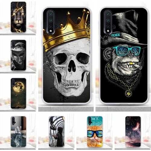Silicon Case For Huawei Nova 5 Case Soft TPU Cover For Huawei Nova 5 Pro 5Pro SEA-AL10 Fundas Back Cover Coque Bumper Colorful