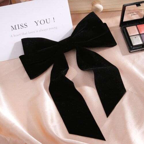 Online celebrity big bow stunned ribbon hairpin fairy hair accessories