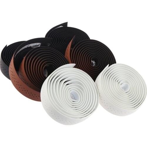 Cycling Road Bike Handlebar Tape Anti-slip Bicycle Handle Bar Tapes Wrap Cork Guidoline Fixing Straps Bicycle Accessories