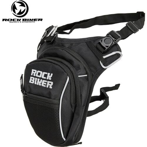 ROCK BIKER Motorcycle drop leg bag Waterproof Nylon Motorcycle bags outdoor Casual waist bag motorcycle Fanny Pack moto bag
