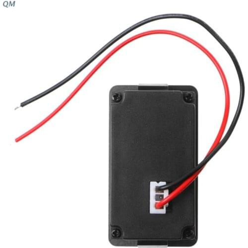 Waterproof 12V Lead-Acid Battery Status Capacity LED Display Indicator Voltmeter 13MF