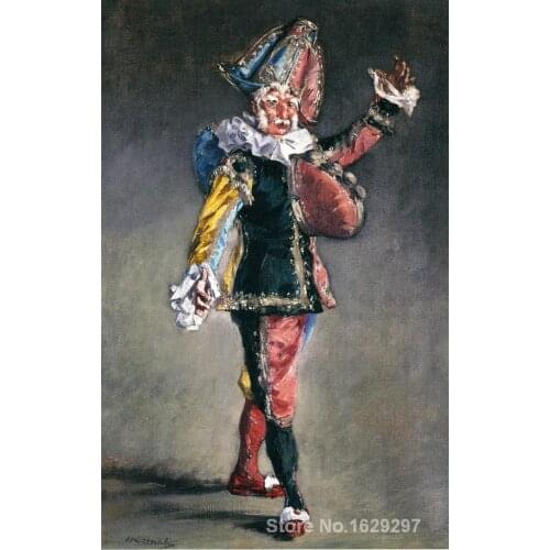 Famous Edouard Manet painting Polichinelle Hand painted High quality