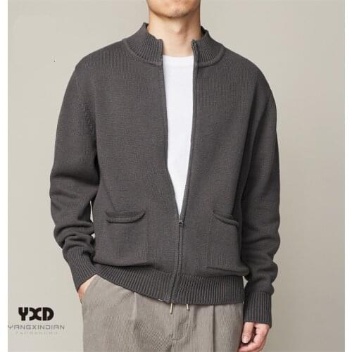 Мужские кардиганы на молнии Yangxindianzaobanchu China At AliExpress