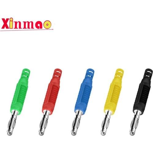 2PCS 4mm banana plug all copper image accessory plug welding banana plug connection plug current 20A