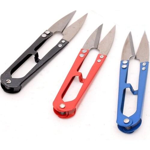 20Pcs/Lot Portable Mini Sewing Scissors Embroidery Threas Thrum Cutter Random Color 6-008