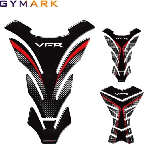 3D Motorcycle Tank Pad Protector Decal Stickers For Honda VFR 800 800F 800X 1200 1200F 1200X 400 Tank