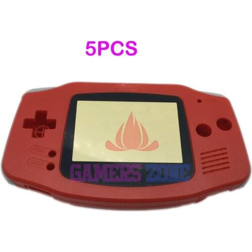 5PCS Red Housing Shell Case Cover for Nintendo Gameboy Advance GBA