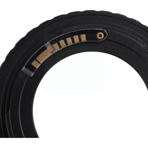 Camera Accessories 1pc Black M42 Chips Lens Adapter EF For AF Camera for Canon Mount Adapter III Ring S9E0 M42 Confirm