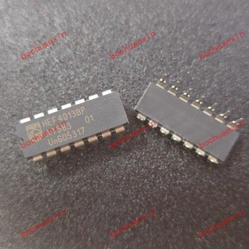Free Shipping! 100% New Original 10pcs/lot HEF4013BP HEF4013 IC D-TYPE POS TRG DUAL 14DIP