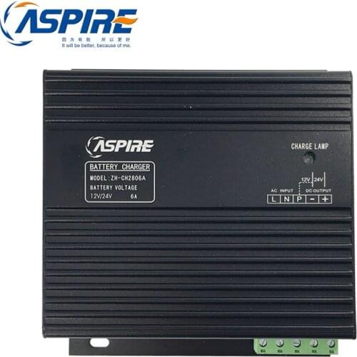 Free Shipping+ Automatic Battery Charger, generator battery charger 12V-24V 6A Manufacture