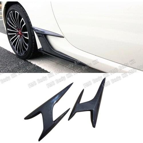 Carbon Fiber Side Skirt Spoiler For Toyota 2012-2015 Side Wing For Subaru BRZ For Scion GT86 CF Styling Side Skirt Decorative