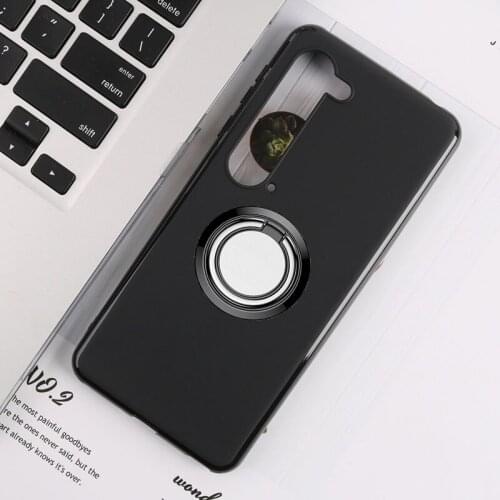 For Sharp Aquos R5G Back Ring Holder Bracket Phone Case Cover Phone TPU Soft Silicone Cases for Sharp Aquos R5G 6.5"