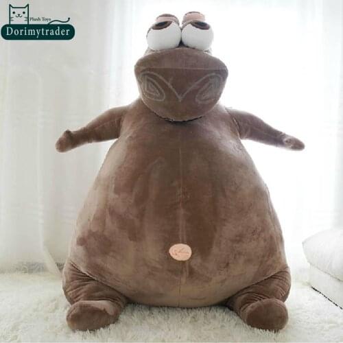 Dorimytrader Hot New 39'' / 100cm Super Funny Stuffed Soft Plush Large Animal Hippo Toy Nice Baby Gift Free Shipping DY60714