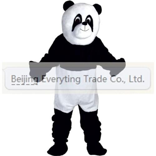 Hot sale Foam Adult cartoon character lovely big panda Mascot Costume Halloween party costumes adult size