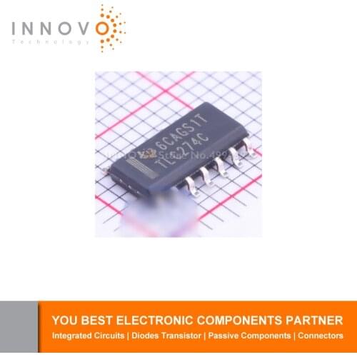 INNOVO 10pcs/lot TLC274CDR LM324ADT MC33274ADR2G LM324ADR2G LMV324IDR MC33074DR2G SOP-14 New original