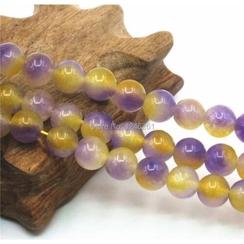 6 8 10mm Watermelon Tourmaline Ornaments Crafts Loose DIY Round Beads Ball Accessory Parts Jewelry Making Women Christmas Gifts