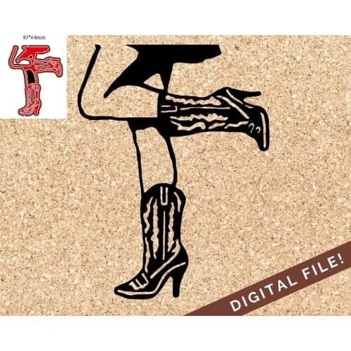 Metal cutting Die for Christmas shoes DIY Metal short Board Mould for Paper Decoration scrapbook-embossed