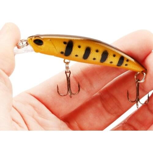 MINI 6.5cm/4g MINNOW Sinking Minnow Stream Fishing Lures For Perch Pike Trout Bass Hard Bait
