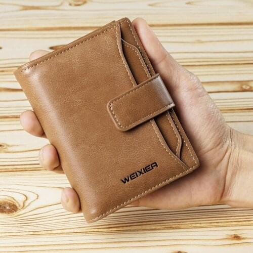Fashion Men Hasp Zipper Wallet Change Purse Driving Licence Card Bag Bank ID Card Holders Coin Pocket Credit Card Case XB488