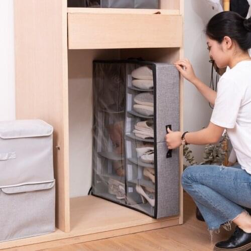 Organizer Shoe Box Transparent Organizer Box Shoe Storage Box Anti-oxidation Boots Shoe Cabinet Drawer Type Shoe Artifact Simple