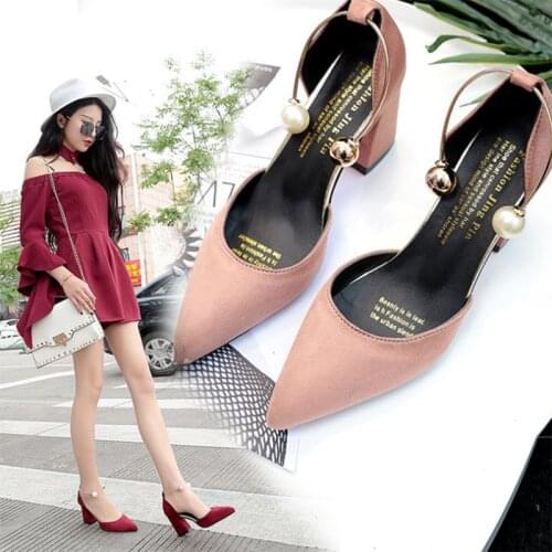 Замшевые туфли-лодочки Qibusleen China At AliExpress