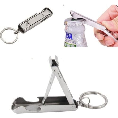 Nipper trimmer trim multi tool Manicure nail clipper keyring key ring keychain edc pocket outdoor camp cutter fold multitool