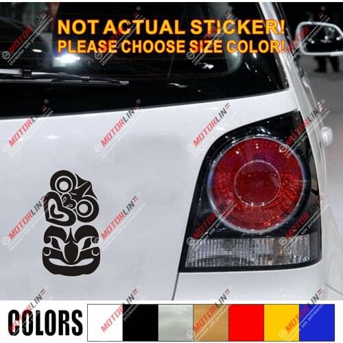Hei-tiki Maori Tiki New Zealand Decal Sticker Car Vinyl pick size color no bkgrd