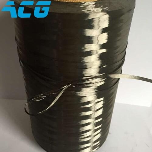 High Modulus 50k Carbon Fiber Roving Yarn Filament Conductive Heating Filament 4134Mpa