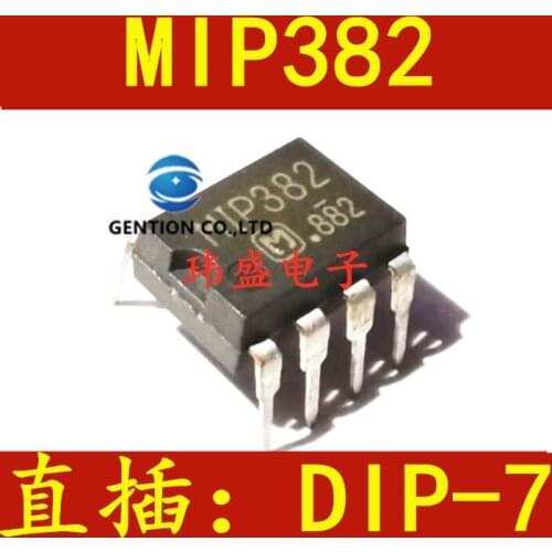 10PCS MIP382 power management chip DIP7 MIP382 quality assurance in stock 100% new and original