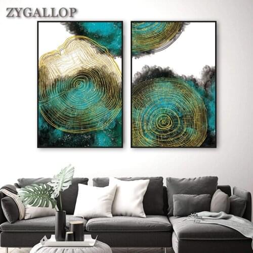 Leaf and Trunk Texture Abstract Wall Art Canvas Painting Nordic Posters and Prints Decorative Pictures Modern Living Room Decor
