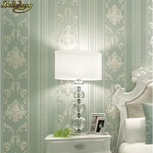 Beibehang papel de parede 3d Europe Damask Wallpaper Modern 3d floor painting Luxury Wall Paper Roll living room decoration