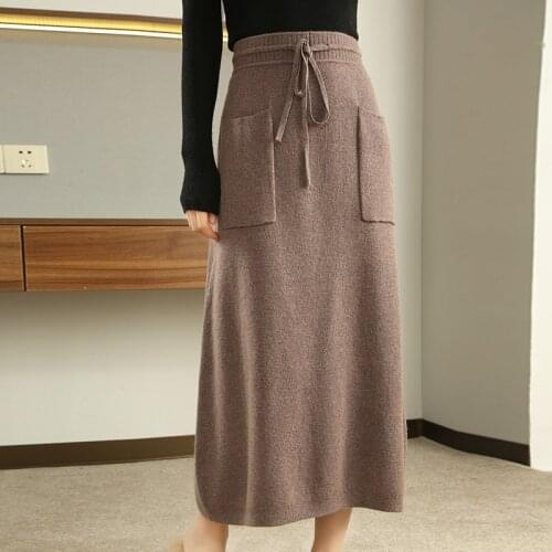 BELIARST Women's Knitted Skirts