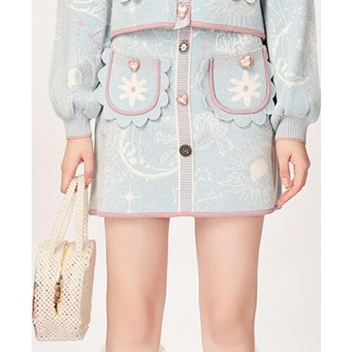 Bsexy Women's Knitted Skirts