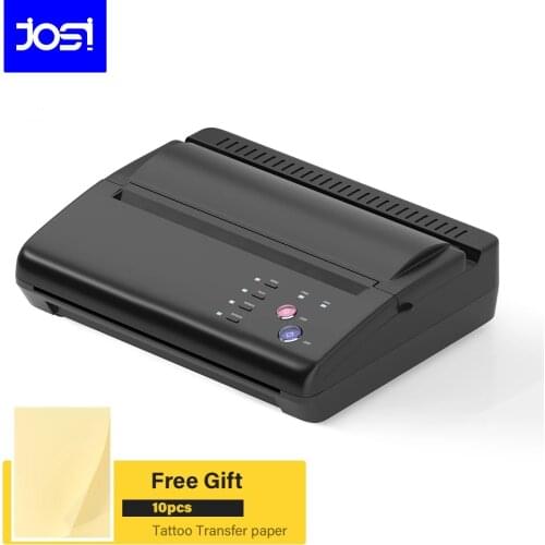 JOSI Black Color A4 Tattoo Transfer Machine Printer Tattoo Stencil Maker Transfer Machine For Paper Copy